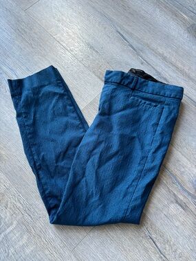 Banana Republic Cropped Ankle Pants in Bright Navy